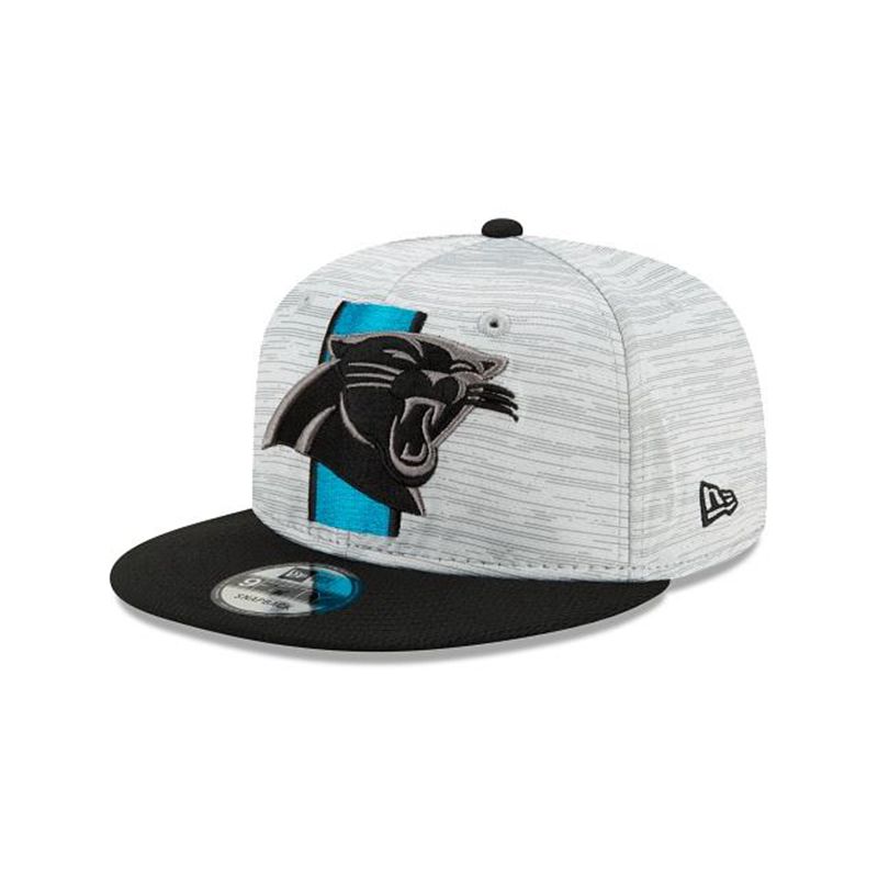 NFL Carolina Panthers Official Training 9Fifty Snapback (SFT6835) - Blue New Era Caps